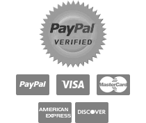 PayPal Verified, Major Credit Cards Accepted